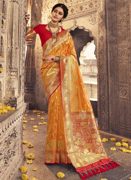 Beige Colour Manjula Mithila Designer Festive Wear Banarasi Silk Fancy Saree Collcetion 3010-B